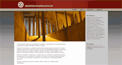 Desktop Screenshot of kingstonconstruction.ca